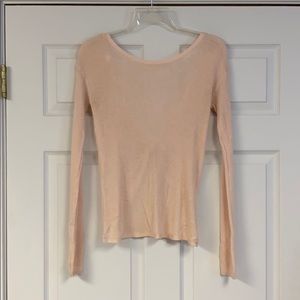Light pink long sleeve